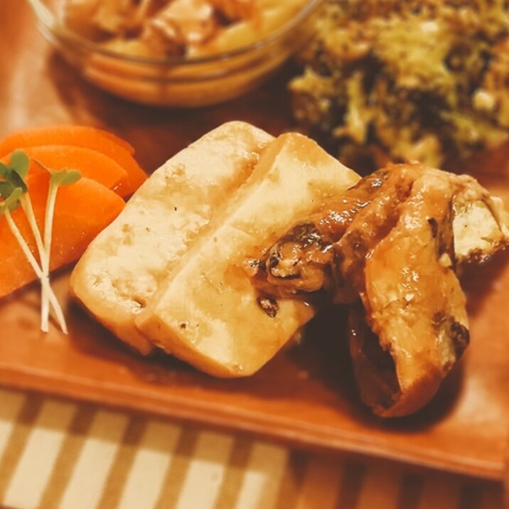 秋刀魚と豆腐の味噌煮【240kcal脂質13g】